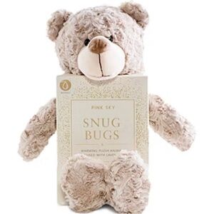 Pink Sky Snug Bugs Bear Lavender Infused Warm or Cold Therapy Plush NEW